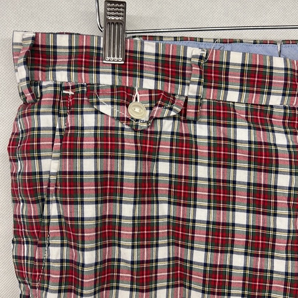 Mens Polo RL Ralph Lauren RL & Co Red White Green  Pants Golfing Dress 33 x 32 - Picture 5 of 7
